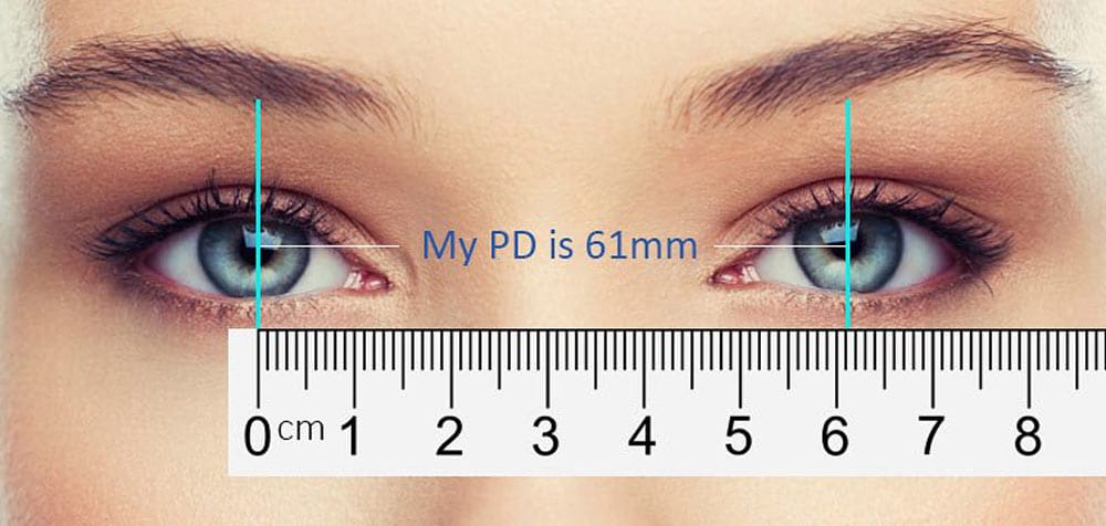 How to measure your Pupillary Distance